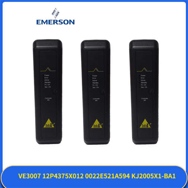 EMERSON VE3007 12P4375X012 0022E521A594 KJ2005X1-BA1
