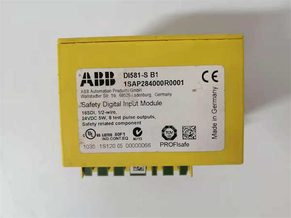 ABB 1SAP284000R0001 DI581-S B1
