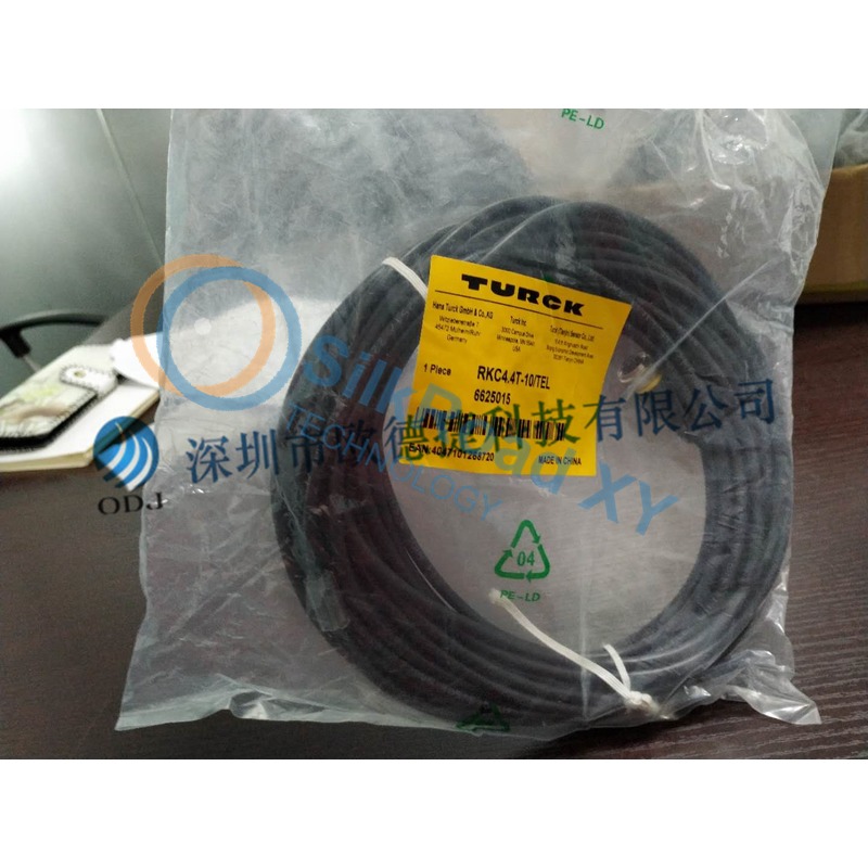 TURCK RKC4.4T-10/TEL M12 Cordset TURCK RKC4.4T-10/TEL M12 Cordset